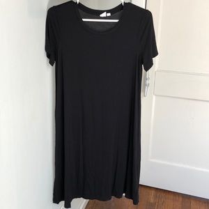Gap Black T shirt Dress